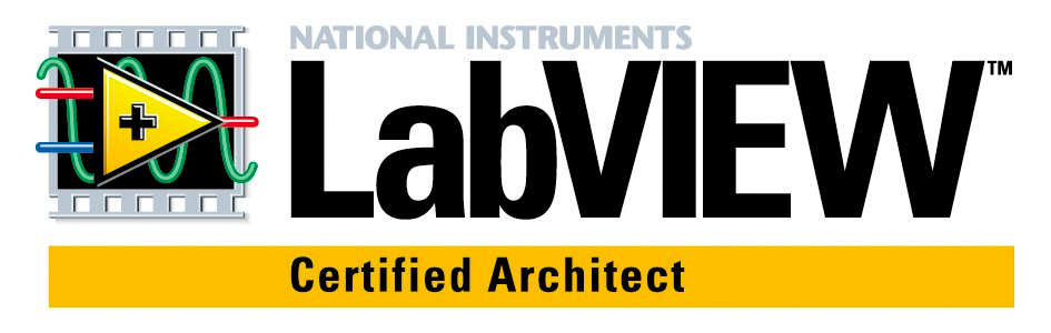 National Instruments LabVIEW Certified Architect logo